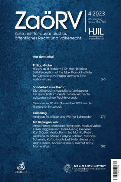 Heft 4 Cover