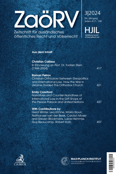 Heft 3 Cover