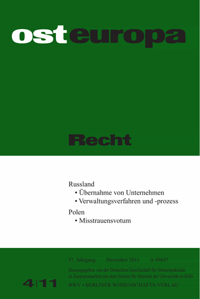 Heft 4 Cover