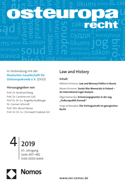 Heft 4 Cover