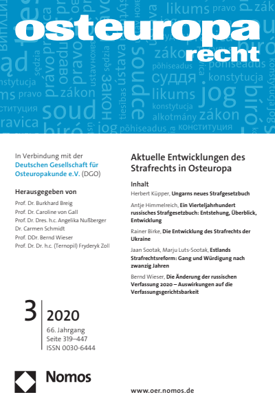 Heft 3 Cover