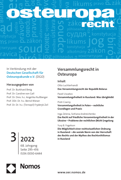 Heft 3 Cover