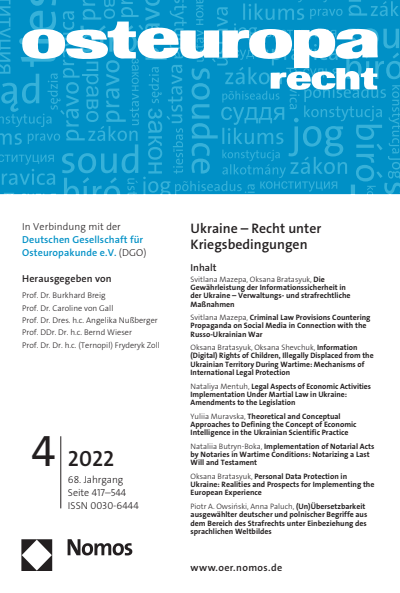 Heft 4 Cover