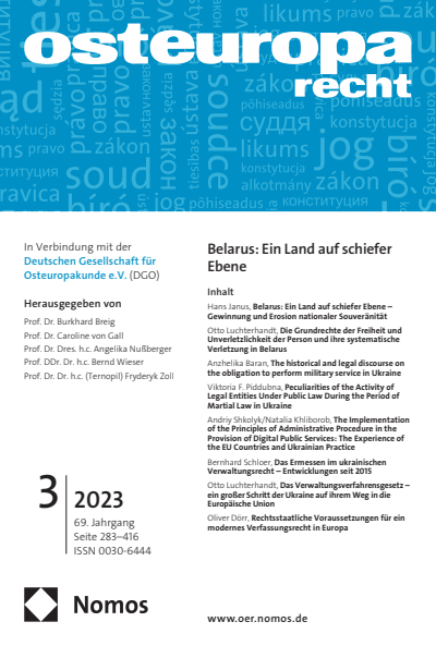 Heft 3 Cover