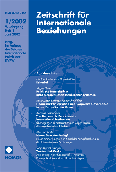 Heft 1 Cover
