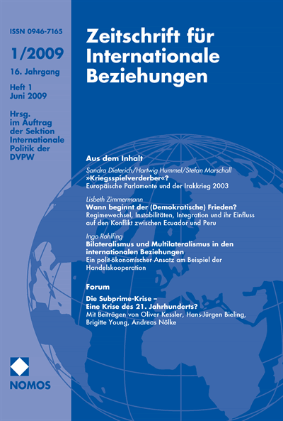 Heft 1 Cover