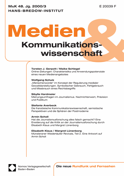 Heft 3 Cover
