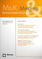 M&K Medien & Kommunikationswissenschaft