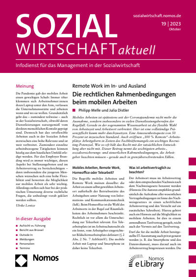 Heft 19 Cover