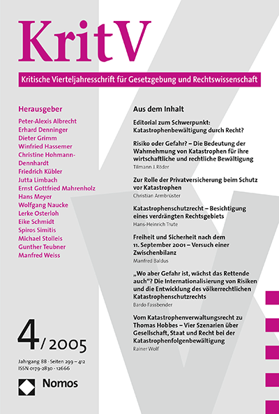 Heft 4 Cover