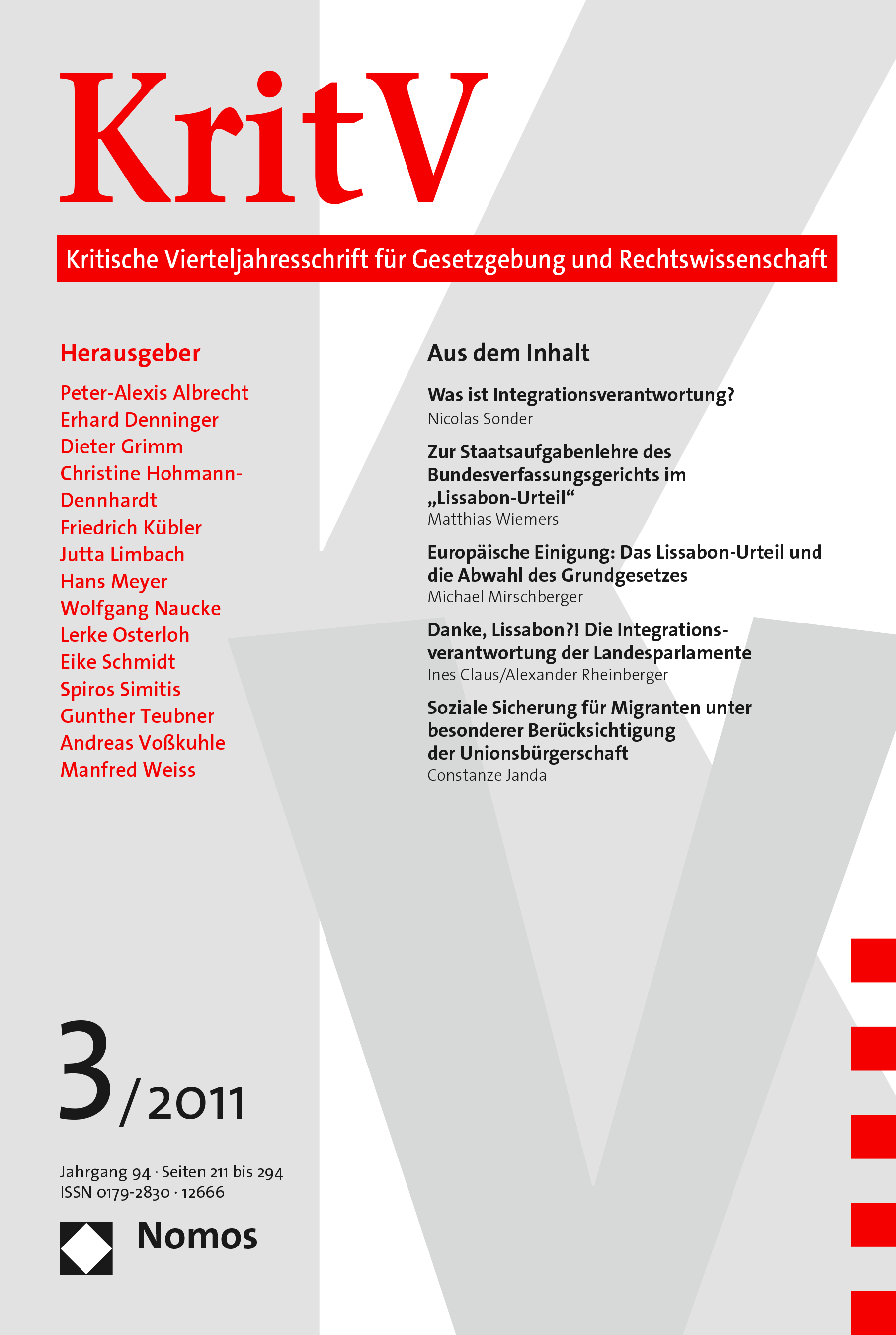 Heft 3 Cover