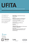 UFITA  Archiv für Medienrecht und Medienwissenschaft
